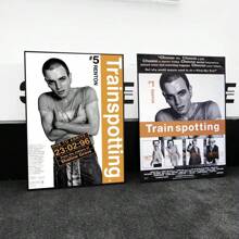 1-2 pezzi cartellone vintage di album di rock band, cartellone anime Trainspotting, cartellone artistici su carta impermeabile per decorazione di bar, caffè o stanza, senza cornice