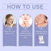 Suero reafirmante para el cuello - Crema en roll-on para reafirmar y tensar el cuello - Tratamiento diario para pieles arrugadas y flácidas - Hidrata, reafirma y tensa (50 ml) - Multicolor - Ver 9