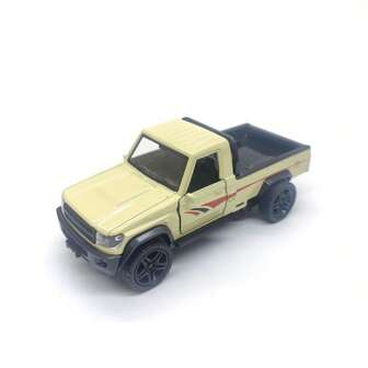 Nuevo modelo de camioneta de recogida a escala 1:36 de aleación con simulación, juguete de vehículo de fundición, adecuado para niños de 3 a 12 años, regalo para el Día de la Madre, festivales, Día del Niño, Acción de Gracias, regreso a clases