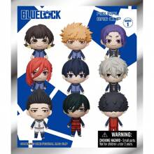 Crunchyroll 1 PEZZO BLUE LOCK Ufficialmente Autorizzato 3D Personaggio Anime Misterioso molletta Portachiavi Caricata A Grappolo Casuali Portachiavi Decorazione Casa Desktop Ornamenti Compleanno Natale Regalo Per Famiglia E Amici