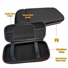 2 étuis de transport rigides EVA, sac de rangement de protection portable pour accessoires
