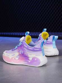 Girls' Fashion Casual Comfortable Sports Shoes, Spring/Autumn - Purple - View 5