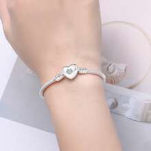 1 pieza Colgante plateado en plata con diseños de autocaravana rosa, estrella azul, cuentas con forma de corazón y enfermera, accesorio de manualidades DIY, joyería artesanal, apto para uso diario y fiestas
