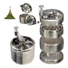 dia dos paisMetal Crusher Grinder With Razor Sharp Teeth - Cinza - Visão 1