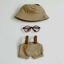 1-4 件适用于 服装配饰、多色围兜裤、夏季帽子、眼镜、靴子或全套 服装，适合 BJD 和大多数娃娃的服装配饰 - 彩色 - 查看 9