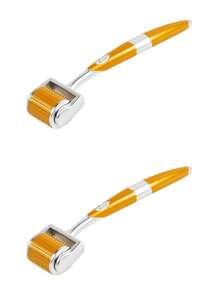 Professional Derma Roller 192 Individual Real Needles Titanium Micro Needles Microneedling Roller For Home Use With Storage Case &Amp; User Manual - 2.0 - View 4