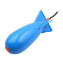 Fishing Spomb Rocket Shape Spod Fishing Feeders Float Bait Holder Tackle Tool Accessories
