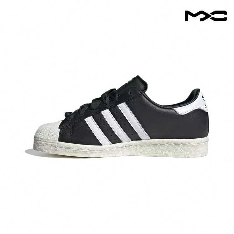 X Adidas Superstar '50th Anniversary' Black Core-Black Cloud-White Red Sneakers Women IF4399 - Multicolor - View 1