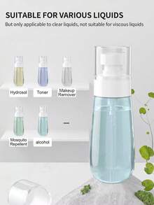 1 件 30ml/60ml/100ml 超细喷雾瓶，面部喷雾可再填充旅行便携式喷雾器 - 彩色 - 查看 6