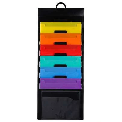 Wall Hanging File Folder, Pocket Organizer, Waterproof Expanding File Folder, Foldable, Multi-Layer File Organizer, File Storage Bag, Accordion File Organizer, File Container,Back To School,School Supplies