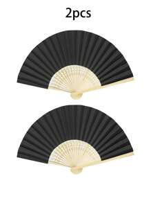 1PC Hollow Out Wooden Fan Plain Foldable Paper Cover Fan DIY Bamboo Portable Summer Accessory, Hand Fan Folding Folding Hand Fan Wedding Personalized Fsahion Fans Party Decor, Art Craft Home Ornaments Gifts Wedding Gifts For Guests, Birthday Party Decorative Fans, Mother's Day Spring Easter Gift, Party Performance Photo Props, For Home Room Living Room Office Decor