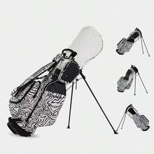 1piece Lightweight Golf StandBag 7.5 Inch Zebra Pattern PUmaterial Adjustable Straps Easy Carry Golf Bag For Man/Woman - Multicolor - View 10