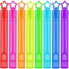 32 Pcs 8 Colors Neon Bubbles Party Favors For Kids, Mini Star Bubble Wand Bulk In Gift Box As Goody Bags Stuffer, Classroom Giveaways, Carnival Prizes Toy, Birthday Treats, Party Supplies For Toddlers,This Is The Best Gift To Give Them On Christmas, Halloween Or A Child's Birthday. - 泡泡套裝 - 查看 7