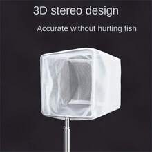 1 Piece Durable Stainless Steel Aquarium Fish Net With Telescopic Handle - Fine Mesh For Easy Catch, Portable Foldable Fishing Tackle, Essential Tool For Fish Tank