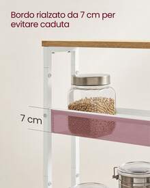 Storage Carts - Beige - View 4