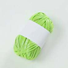 100g Imitation Leather Shiny Crochet Yarn DIY Hand Knitting Yarn Ball For Bag Blanket Cushion T-Shirt - Multicolor - View 17