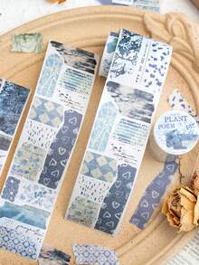 1 Cuộn Băng Keo Washi Trang Trí Cắt Khuôn Phong Cách Cổ Điển Dài 2M, Nhãn Dán Thẩm Mỹ Sáng Tạo, Vật Liệu Làm Sổ Lưu Niệm Thủ Công Tự Làm, Quà Tặng Ngày Lễ, Album Nhãn Dán Cá Nhân Hóa, Đồ Dùng Văn Phòng Phẩm Trường Học Đồ Dùng Học Tập, Quay Lại Trường Học - Nhiều màu - Xem 11