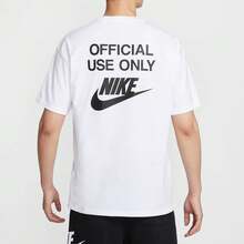 Nike Camiseta 2025 para hombres AS U NSW camiseta M90 OC REMIXT, cuello redondo, manga corta - Blanco - Ver 3
