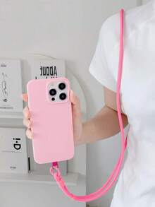 1 pezzo Cordino regolabile con fibbia semplice, unisex antiscivolo, adatto per telefono, fotocamera, borraccia, borsa e altri oggetti, con cuscinetto imbottito