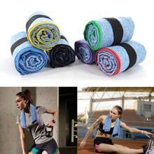Asciugamano super morbido e ad asciugatura rapida per lo sport, con texture morbida e alta assorbenza dell'acqua, adatto per fitness all'aperto e per asciugare il sudore. È un articolo essenziale per golf, nuoto, campeggio, fitness e sport all'aperto, articoli da spiaggia essenziali