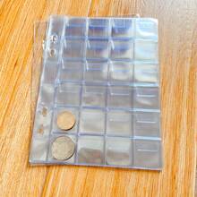 10 件标准孔 12/24 口袋大容量硬币邮票收集存储相册页面，用于贴纸、补丁、返校、学校用品、储蓄计划、双周储蓄计划、10000 储蓄计划、储蓄策略