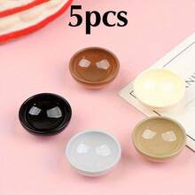 迷你娃娃屋微型树脂水果碗、沙拉碗、汤盘、迷你餐具、装饰艺术、娃娃屋配件 - 艺术和工艺火车模型配件 - 彩色 - 查看 14