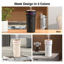 DOVVEE Premium Car Humidifier – Where Every Drop Nurtures Your Journey. Breathe In Serenity, Drive With Clarity. Elevate Your Space, Elevate Your Spirit - 米色 - 查看 10