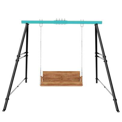 Porch Swing Frame, 880lbs Weight Capacity Swing Stand, Heavy Duty A-Frame Swing, Swing Stand Frame For Yoga Hammock Saucer Baby Porch Swing, Swing Sets For Backyard (Swing NOT Included)