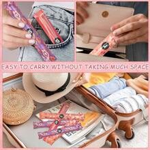 39 Pcs Tampon Set Includes 12 Reusable Plastic Tube Women Tube Containers Tampon 24 Self Adhesive Wrappers 1 PVC 2 Hopper ‌ S Cruise Event(Stylish Style)