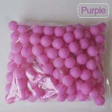 10pcs/20pcs Colorful Matte Plastic Ball, PP Material Lottery, Game Balls, Party, Celebration Decoration Accessories