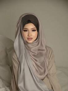 1pc Modal Printed Hijab Scarf, Comfortable Women Scarves, Soft And Breathable, Suitable For Daily Wear And Abaya For Dress