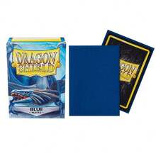 100 个龙盾磨砂卡套保护套适用于 MTG/PTCG/集换式卡牌，磨砂卡套/棋盘游戏卡套 66*91 毫米，是卡片收集玩家的最佳礼物，透明内卡套