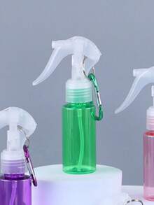 1 pieza Botella de spray de fina niebla de 60ml de colores variados, gancho colgante de color aleatorio, botella recargable portátil y mini - Multicolor - Ver 6
