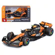 Burago 1/43 Maßstab Formel 1 MCL38#4 Miami GP Legierung Druckguss Champion Sammlerstück Modell Auto Legierung Ausstellungsstück Geburtstaggeschenk