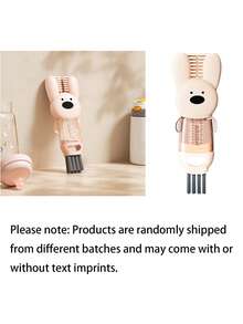 四合一多功能缝隙清洁刷，1个三合一杯盖刷，3个杯盖缝隙清洁刷，奶瓶和杯角清洁刷，吸管刷，瓶盖刷 - 彩色 - 查看 11