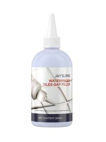 1pc 260ml Tile Caulk, Tile Anti-Mildew Grout, Kitchen And Bathroom Floor Tile Anti-Mildew Filling Crack Repair Agent, Quickly Fill Cracks, Make The Wall And Floor More Tidy, Simple To Operate, Suitable For All Kinds Of Walls And Floors