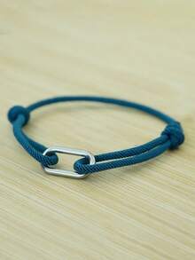 1Pc Minimalist Rope Bracelet For Men Bracelet Good Luck Red Thread Bracelet Adjustable Gift - 3mm Single Layer Adjustable Hand Strap - View 6