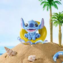 Miniso Disney Stitch Summer Party Series Blind Box, Includes Various Summer Themed Figures, Desktop Decor, Perfect Birthday Gift (1pc, Random Delivery) - Multicolor - View 6