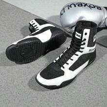 Professional Boxing Shoes For Indoor Training, Men's Specialized Wrestling Shoes For Competition