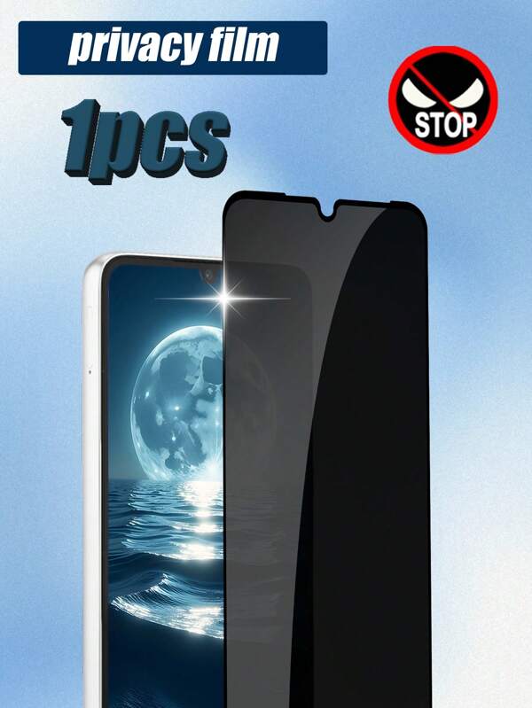 1 pezzo Pellicola protettiva in vetro temperato con privacy, compatibile con telefoni Samsung. Sensibile al tocco, resistente all'acqua, anti-impronta, anti-caduta, anti-graffio, anti-urto. Compatibile con Samsung Galaxy S20 FE, Galaxy S21 FE, Galaxy A70, Galaxy A70s, Galaxy A73, Galaxy S21, Galaxy S21 Plus. Regalo ideale per compleanni, famiglia, amici. Antispy, protezione per schermo del telefono, accessori per telefono.