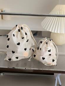 心形束口袋，小物件收纳袋，护肤品束口袋，旅行收纳袋。包包，房间装饰，化妆包，旅行，化妆包，旅行必备，收纳包，储物，旅行必备，化妆品收纳包，化妆包，洗漱包，桌面收纳包，化妆包，化妆袋，化妆包，化妆包，旅行，化妆袋，包包，化妆袋，旅行必备，化妆包，旅行必备，小化妆包，化妆袋，化妆品包，旅行必备，大容量，大化妆包，圣诞礼物，收纳袋，旅行，女士旅行必备礼物，收纳袋，手拿包/小手提包，化妆品收纳包，化妆品收纳包，收纳袋，刷子收纳袋，迷你收纳袋，大容量收纳袋，女士礼物，圣诞礼物，女士礼物创意 - 杏色 - 查看 7