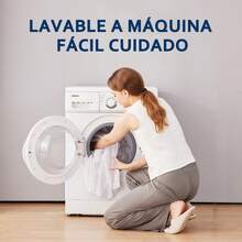 1Pieza Protector de Colchón Transpirable con 4 Cintas Elásticas (Sin Funda de Alohada)Silencioso y Lavable Máquina Cubre Colchon para Individual Matrimonial King Size,Color Blanco - Blanco - Ver 8