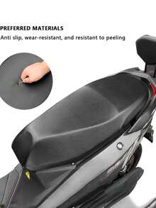 摩托车座套，通用摩托车座套，带弹性透气摩托车座套，适合雨天使用的摩托车座套，适合大多数摩托车和踏板车座椅 - 彩色 - 查看 3