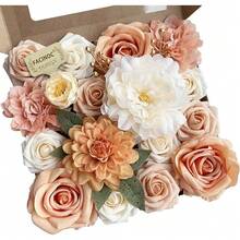 Orange, Peach, White