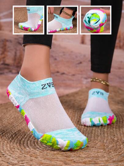 Couple Water Shoes, Suitable For Barefoot Lovers, Soft Bottom Women Beach Shoes For Swimming, Diving, Fishing, Outdoor Quick-Dry Summer Sandals, Anti-Slip And Breathable