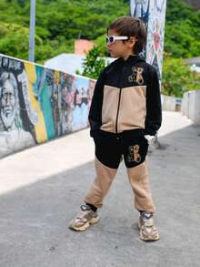 Children's Set For Boys Winter Beige Bear, 4 To 14 Years Old - 米色 - 查看 9