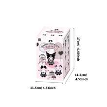 Miniso Sanrio Sisters Fashion Series Vinyl Plush Blind Box, Sisters' Fashion Series, Including Various Stylish Outfits, Vinyl Material, Comfortable To Touch, With A Lanyard, Easy To Carry ,Perfect Birthday Gift (1 PC, Random Delivery)