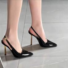 Women Shoulder Bags - 黑色鞋跟7cm - 查看 1