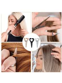 5 stuks/10 stuks/20 stuks vlechtaccessoires retro punk haarselectiegereedschap zinklegering haaraccessoires gothic nagel vinger klauw spike ringen voor het vlechten van haar