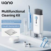LLANO Multifunctional Cleaning Set For Laptop/Mobile Screen/Mechanical Keyboard/Headphone Compartment